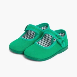 Merceditas Niña<Pisamonas Merceditas De Lona Para Niñas
