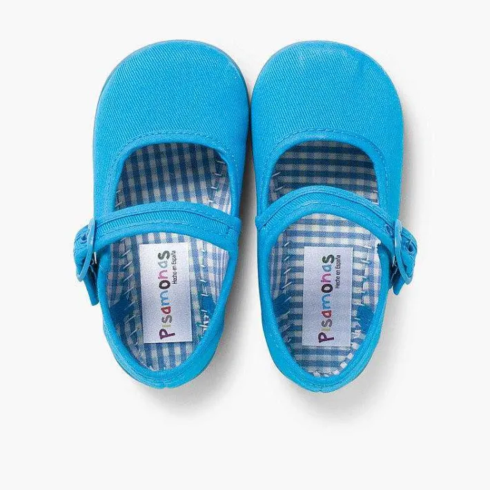 Merceditas Niña<Pisamonas Merceditas De Lona Para Niñas