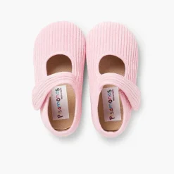 Zapatillas Casa<Pisamonas Merceditas De Pana Niñas Para Casa
