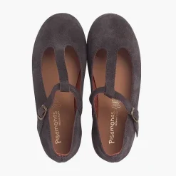 Bailarinas<Pisamonas Merceditas En Forma De T Serraje Niña