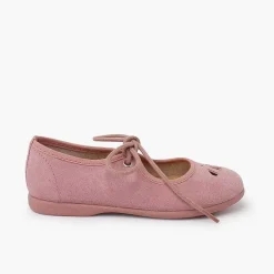 Zapatos Comunión<Pisamonas Merceditas Lazo Fino Y Picado