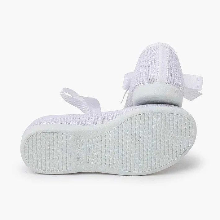 Zapatos Comunión<Pisamonas Merceditas Lino Cierre Lazo Faya