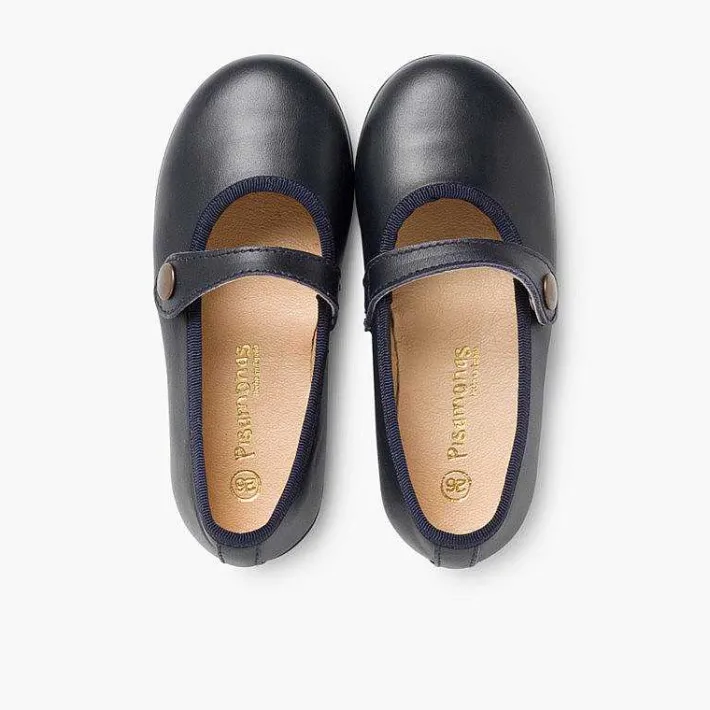 Zapatos Comunión<Pisamonas Merceditas Niña Piel Colores