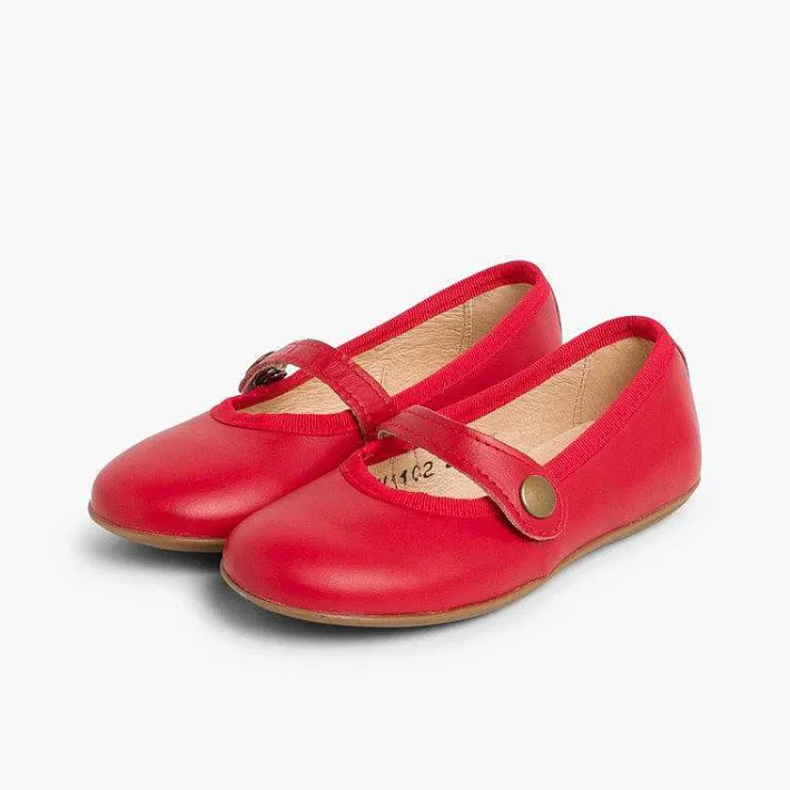 Zapatos Comunión<Pisamonas Merceditas Niña Piel Colores