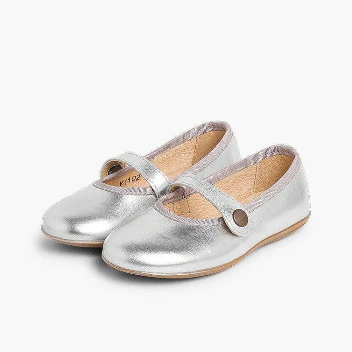 Zapatos Comunión<Pisamonas Merceditas Niña Piel Colores
