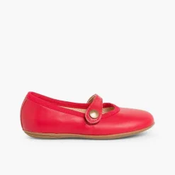 Zapatos Comunión<Pisamonas Merceditas Niña Piel Colores