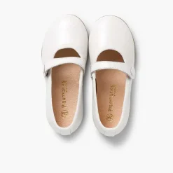 Zapatos Comunión<Pisamonas Merceditas Niña Piel Comuniónes