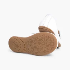 Zapatos Comunión<Pisamonas Merceditas Niña Piel Comuniónes