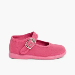 Merceditas Niña<Pisamonas Merceditas Niña Tela Hebilla