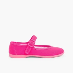 Merceditas Niña<Pisamonas Merceditas Niña Tela Hebilla Tallas Grandes