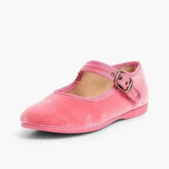 Merceditas Niña<Pisamonas Merceditas Niña Terciopelo Hebilla