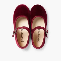 Merceditas Niña<Pisamonas Merceditas Niña Terciopelo Hebilla