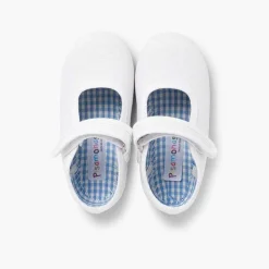 Zapatillas<Pisamonas Merceditas Niña Tira Adherente Suela Tipo Zapatillas