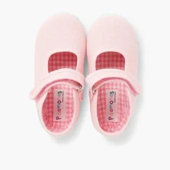 Zapatillas<Pisamonas Merceditas Niña Tira Adherente Suela Tipo Zapatillas