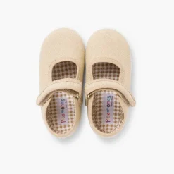 Zapatillas<Pisamonas Merceditas Niña Tira Adherente Suela Tipo Zapatillas