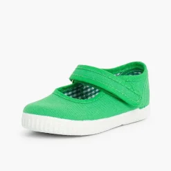 Zapatillas<Pisamonas Merceditas Niña Tira Adherente Suela Tipo Zapatillas
