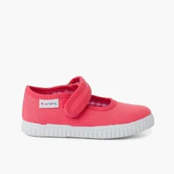 Zapatillas<Pisamonas Merceditas Niña Tira Adherente Suela Tipo Zapatillas