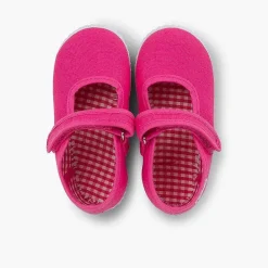 Zapatillas<Pisamonas Merceditas Niña Tira Adherente Suela Tipo Zapatillas
