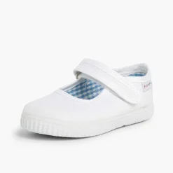 Zapatillas<Pisamonas Merceditas Niña Tira Adherente Suela Tipo Zapatillas