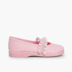 Merceditas Niña<Pisamonas Merceditas Niña Tira Elastica Puntilla