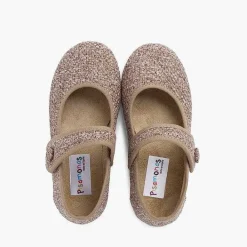 Merceditas Niña<Pisamonas Merceditas Niña Tweed Cierre Tira