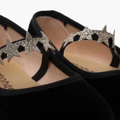 Merceditas Niña<Pisamonas Merceditas Terciopelo Elastico Estrellitas