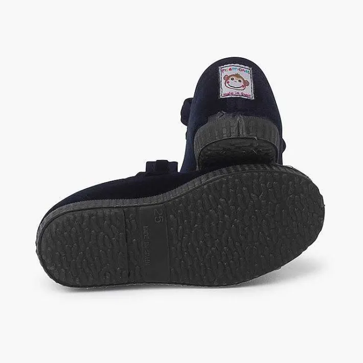 Zapatillas<Pisamonas Merceditas Terciopelo Puntera Goma