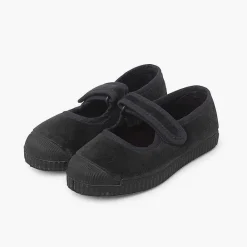 Zapatillas<Pisamonas Merceditas Terciopelo Puntera Goma