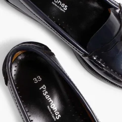 Zapatos Colegiales<Pisamonas Mocasines Niña Colegio Castellanos Piel