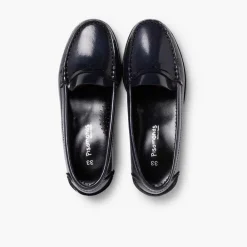 Zapatos Colegiales<Pisamonas Mocasines Niña Colegio Castellanos Piel