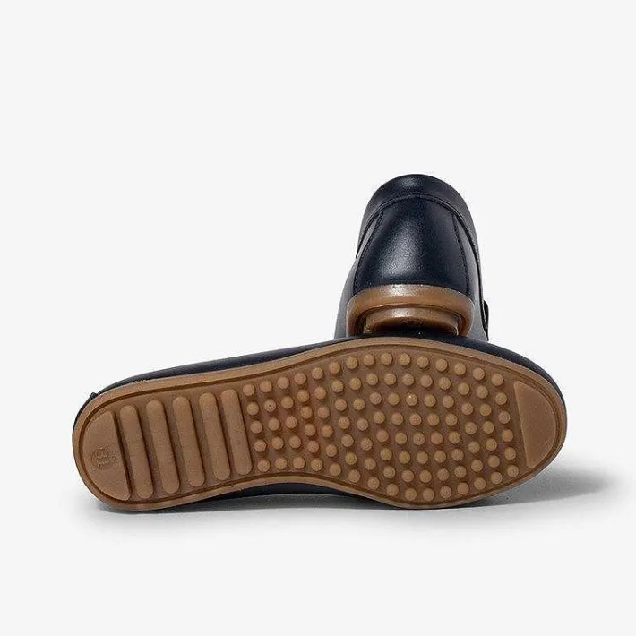 Zapatos Comunión<Pisamonas Mocasines Niño Cuero Antifaz