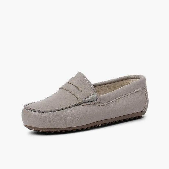 Zapatos Comunión<Pisamonas Mocasines Niño Piel Antifaz