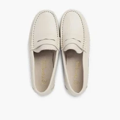 Zapatos Comunión<Pisamonas Mocasines Niño Piel Antifaz