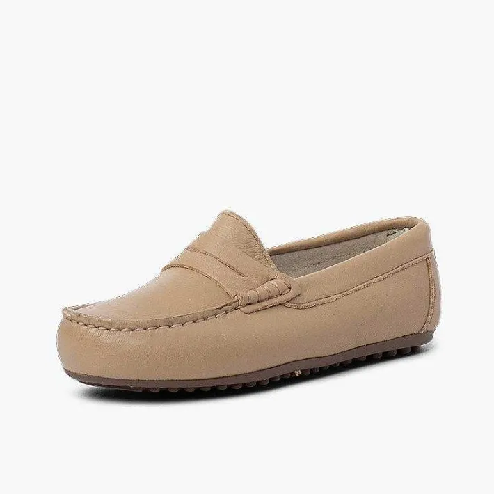 Zapatos Comunión<Pisamonas Mocasines Niño Piel Antifaz