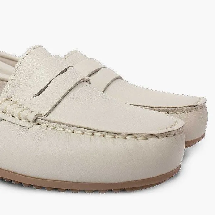 Zapatos Comunión<Pisamonas Mocasines Niño Piel Antifaz