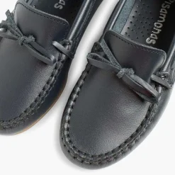 Zapatos Comunión<Pisamonas Mocasines Niño Piel Lazo