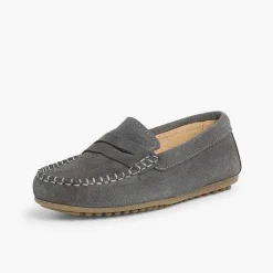 Zapatos Comunión<Pisamonas Mocasines Niño Serraje Antifaz