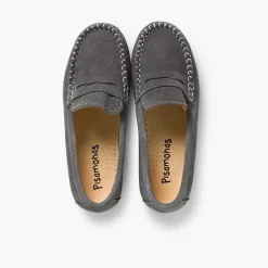 Zapatos Comunión<Pisamonas Mocasines Niño Serraje Antifaz