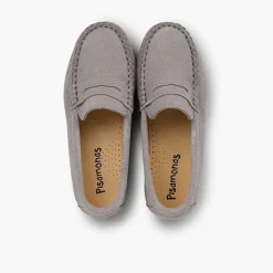 Zapatos Comunión<Pisamonas Mocasines Niño Serraje Antifaz