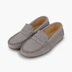 Zapatos Comunión<Pisamonas Mocasines Niño Serraje Antifaz