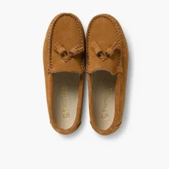 Zapatos Comunión<Pisamonas Mocasines Niño Serraje Con Borlas