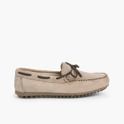Mocasines<Pisamonas Mocasines Niño Serraje Lazo Pasado