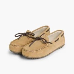 Mocasines<Pisamonas Mocasines Niño Serraje Lazo Pasado
