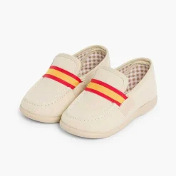 Mocasines<Pisamonas Mocasines Niño Tela Bandera Espana