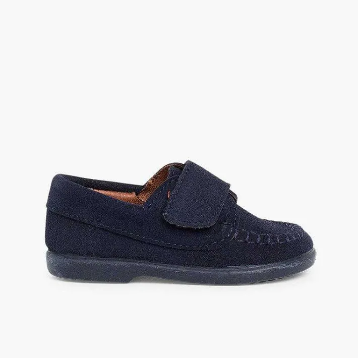 Mocasines<Pisamonas Mocasines Niños Serraje Tira Adherente