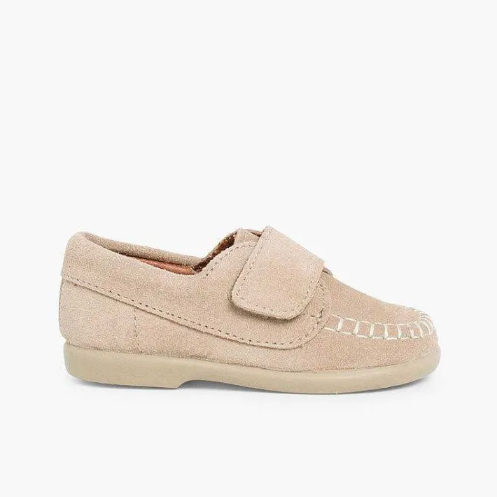 Mocasines<Pisamonas Mocasines Niños Serraje Tira Adherente