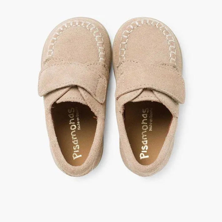 Mocasines<Pisamonas Mocasines Niños Serraje Tira Adherente