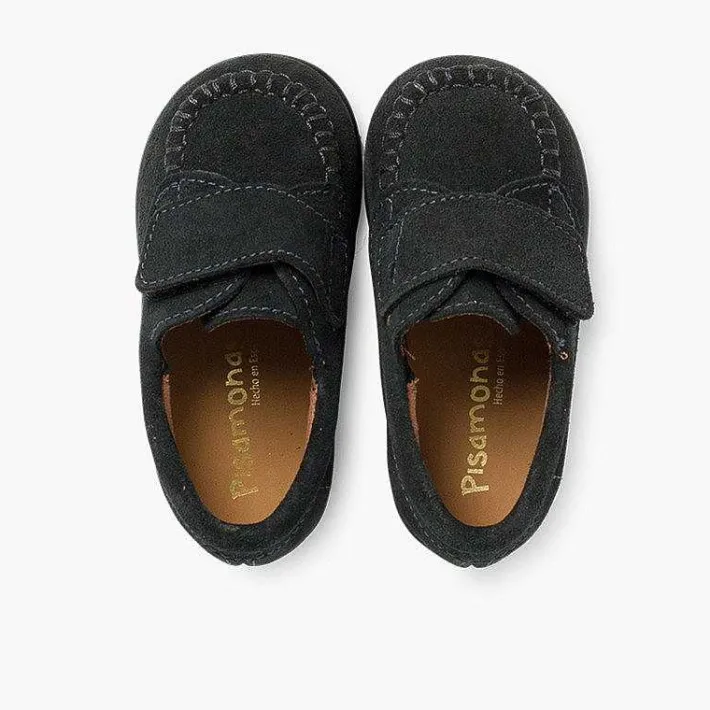 Mocasines<Pisamonas Mocasines Niños Serraje Tira Adherente