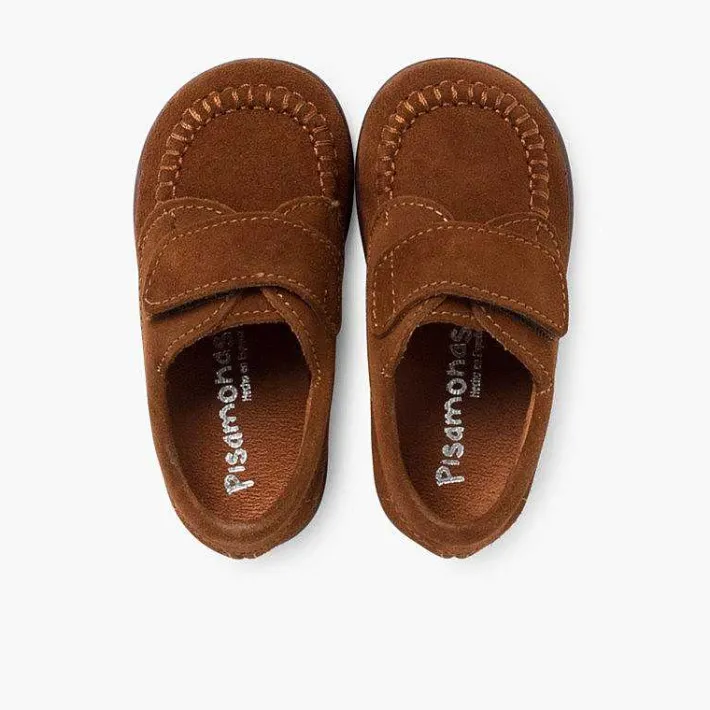 Mocasines<Pisamonas Mocasines Niños Serraje Tira Adherente