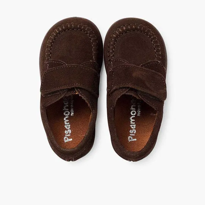 Mocasines<Pisamonas Mocasines Niños Serraje Tira Adherente
